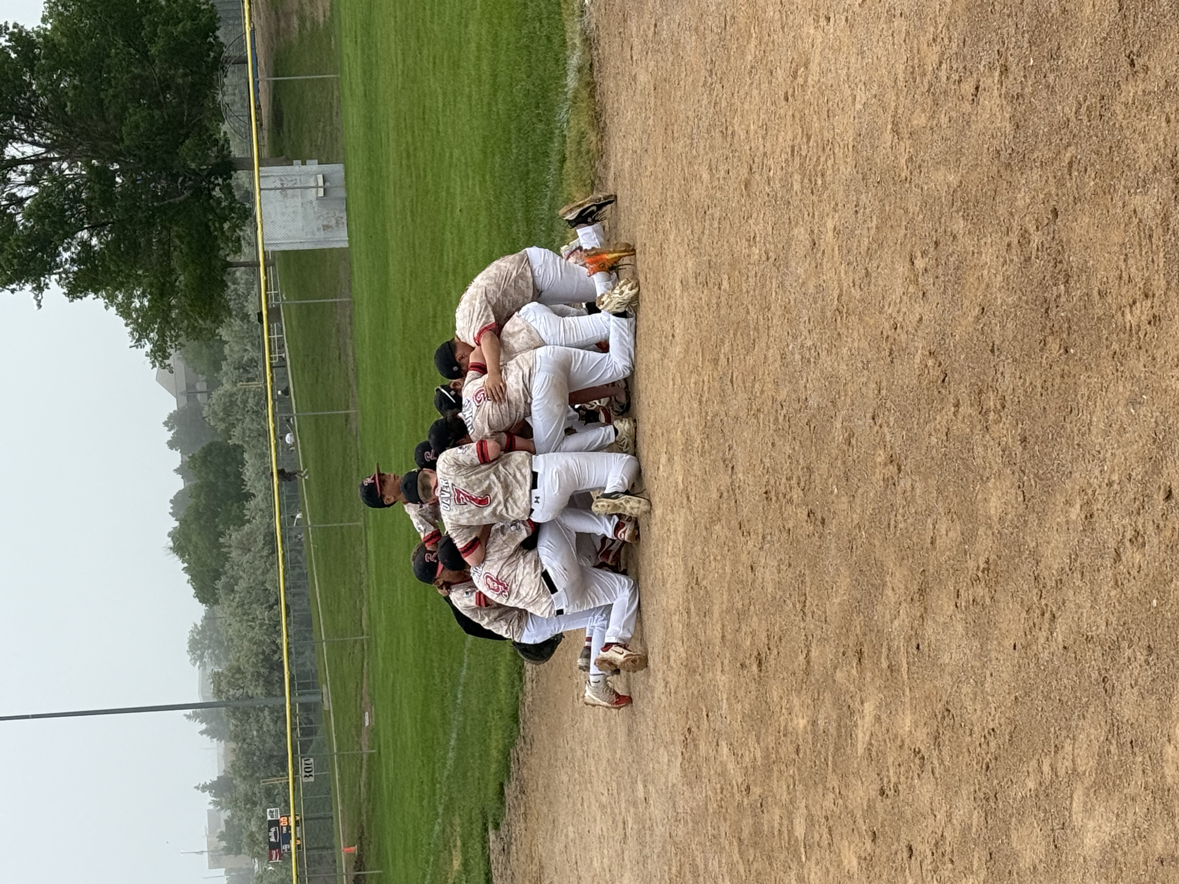 Team huddles Team huddles